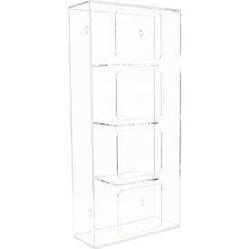 TrippNT™ Quadruple Side Loading Acrylic Glove Box Holder 10