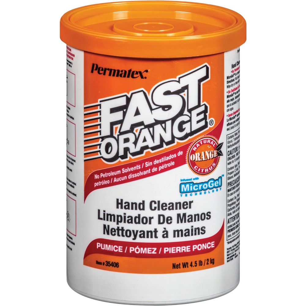 Hand Cleaners & Soap, Product Type: Hand Cleaner , Scent: Orange , Container Type: Tub , Container Size: 4-1/2 lb , Form: Cream, Liquid, Lotion  MPN:35406