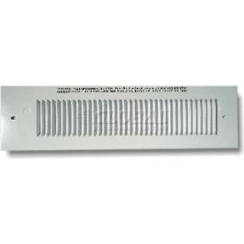 King KT Series Overlap Grille KTG-OL-W 1/2