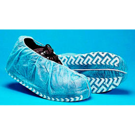 Polypropylene Non-Skid Shoe Covers Blue with White Tread LG 50/Bag SC-NWI-NS-LRG-Blue-1BG