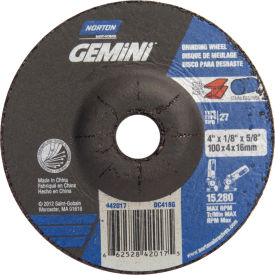 Norton 66252842017 Gemini Grinding and Cutting Wheel 4