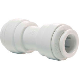 John Guest 3/8'' Polypropylene Tube Union Adapter 10/PK PP0412W-US