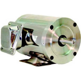 WEG SHARK™ Wash Down Duty .5018EP3ESS56CFL 0.5 HP 1800 RPM 208-230/460 Volts TEFC 3 PH .5018EP3ESS56CFL
