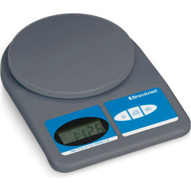 Brecknell 311 Office Digital Scale 11lb x 0.1 oz 5-7/8 Diameter Platform 816965001316
