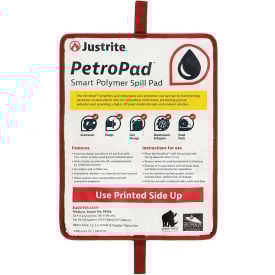 Justrite® PetroPad™ Smart Polymer Spill Pad 27-3/16