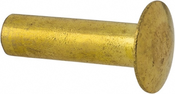 #8-32 Thread Barrel, Brass Sex Bolt & Binding Post MPN:IEH4312-BR