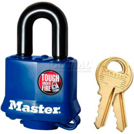 Master Lock® No. 312 General Security Weather Resistant Covered Laminated Padlocks - Pkg Qty 24 PHNX312