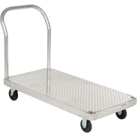 Magliner® Aluminum Platform Truck with Diamond Deck 48 x 24 1000 Lb. Cap. 460T585