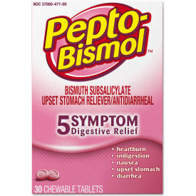 Pepto-Bismol™ Chewable Tablets Original Flavor 30/Box 24 Box/Carton PGC03977