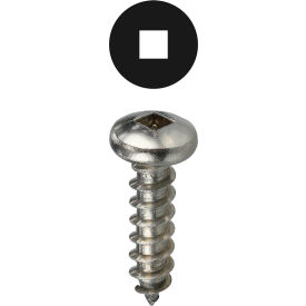 L.H.Dottie® Sheet Metal Screw Square Pan Head Stainless Steel #10 x 2