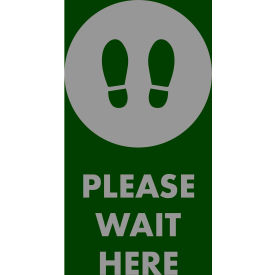 NoTrax® Please Wait Here Safety Message Mat 3/8