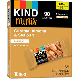 Kind® Minis Caramel Almond Nuts/Sea Salt 0.7 oz Pack of 10 27960