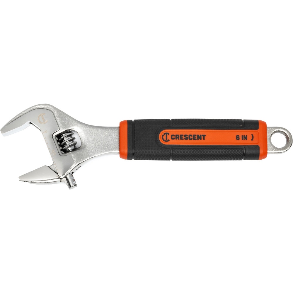 Adjustable Wrenches, Overall Length (Inch): 6 , Finish: Polished Chrome , Handle Type: Cushioned , Material: Steel , Measuring Scale: Yes  MPN:AC36CVS