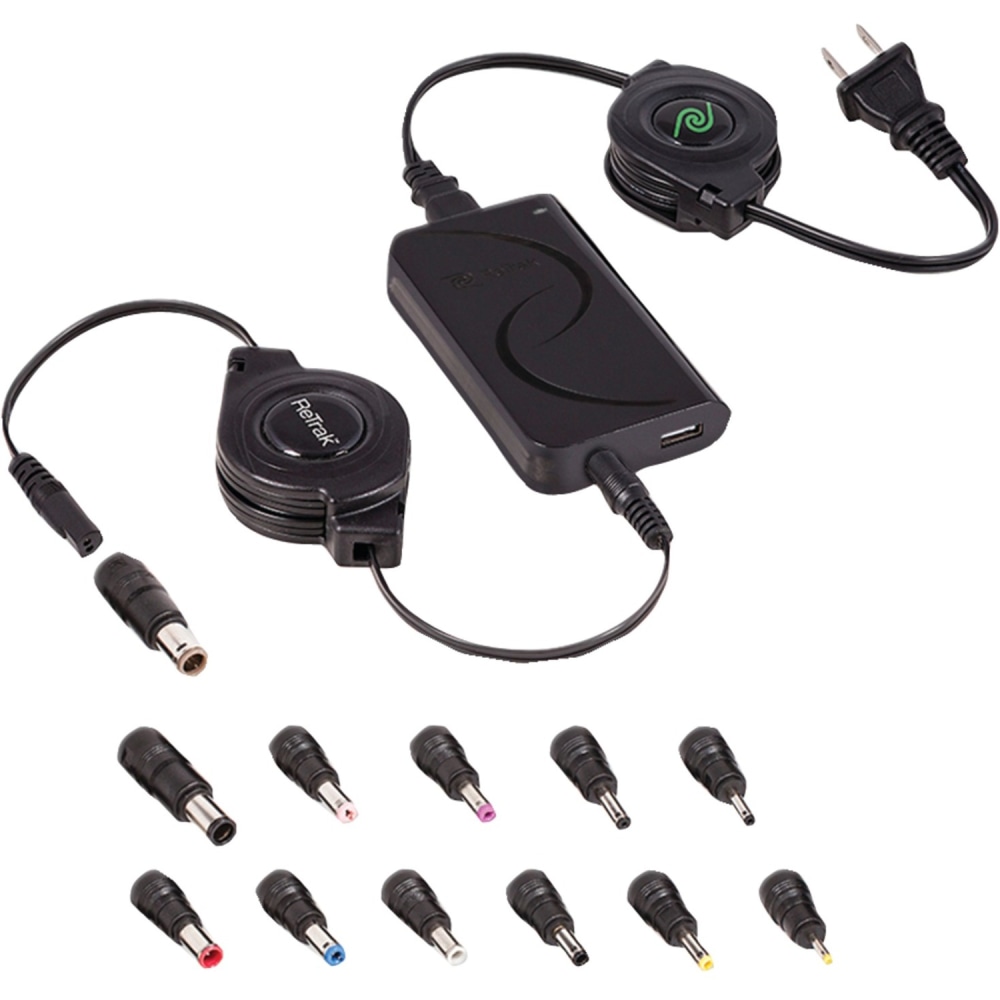 ReTrak ETCHGSLIM AC Adapter - 110 V AC, 220 V AC Input - 5 V DC/3.42 A, 18 V DC, 20 V DC Output MPN:ETCHGSLIM
