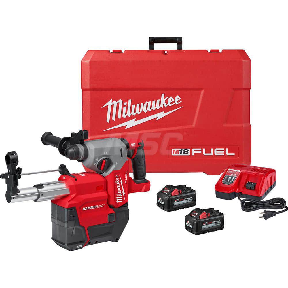 Hammer Drills & Rotary Hammers, Chuck Type: SDS Plus , Blows Per Minute: 4800 , Speed (RPM): 1330 , Voltage: 18.00 , Battery Chemistry: Lithium-Ion  MPN:2912-22DE