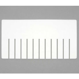 Dandux Width Divider 50P0018083 for Dividable Stackable Box 50P0114090 50P0114100 50P0114110White - Pkg Qty 6 50P0018083