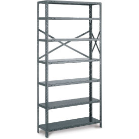 Tri-Boro T-Bolt 7 Shelf 20 Ga Open Steel Shelving Unit Add On 48