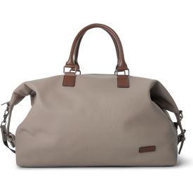 Bugatti Contrast Collection Duffle Bag Adjustable and Removable Shoulder Strap Gray DUF2160BU-GREY