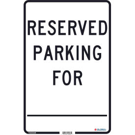 GoVets™ Reserved Parking For 18x12 .063 Aluminum 232AB724