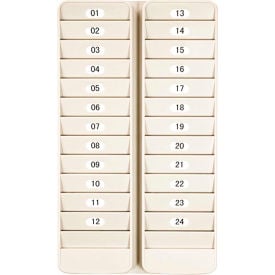 500-24 24 Pocket Badge Rack 500-24