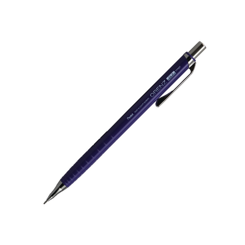 Orenz Mechanical Pencil, B Lead, 0.7 mm, Blue Barrel (Min Order Qty 7) MPN:PP507C