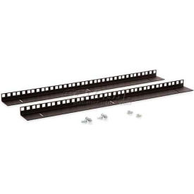 Kendall Howard™ 12U Wall Mount Vertical Rail Kit - Cage Nut 3150-3-001-12