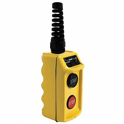 Pendant Push Button Station 2NO Yellow MPN:9001BW96Y