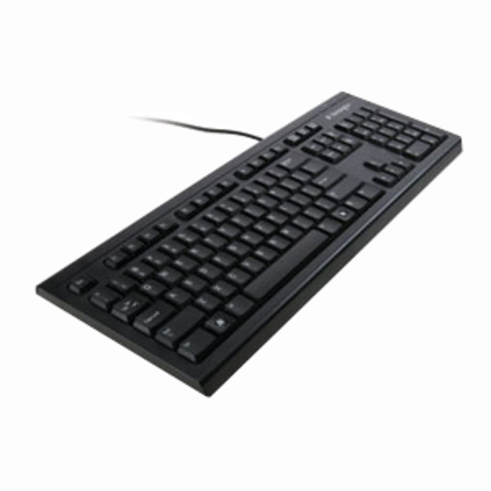 Kensington Keyboard For Life Keyboard, Black (Min Order Qty 3) MPN:K64370A