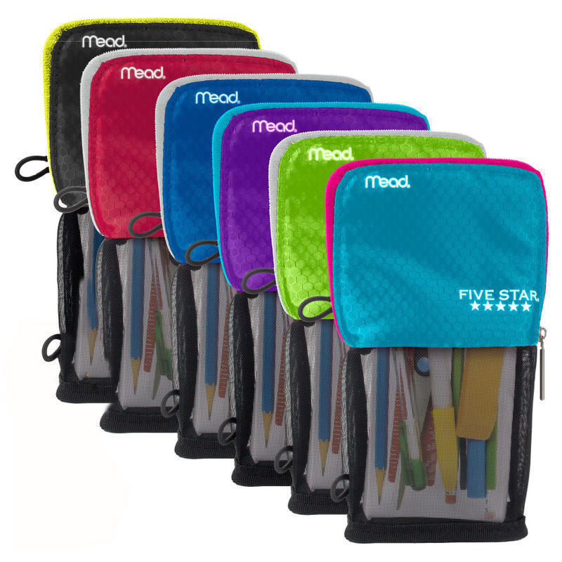 Five Star Stand N Store Pencil Holder, Assorted Colors (No Color Choice) (Min Order Qty 12) MPN:50516