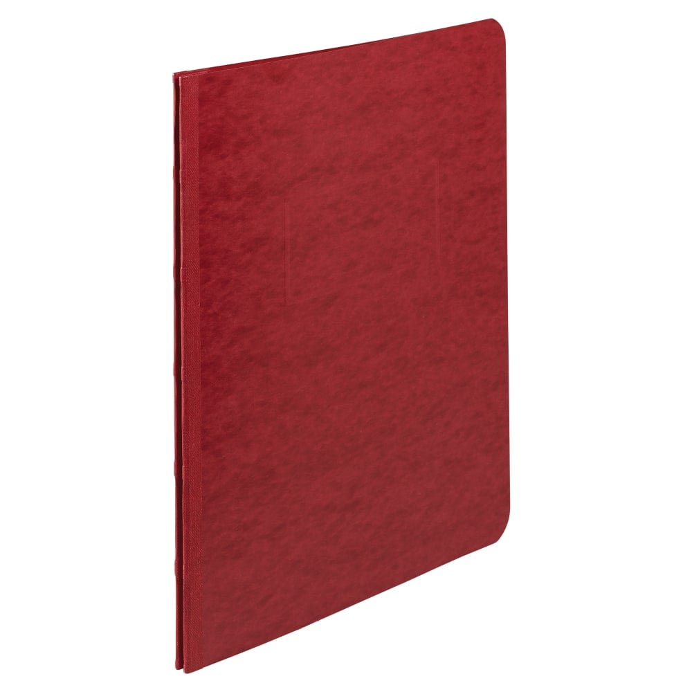 ACCO Pressboard Report Cover With Fastener, Side Bound, 8 1/2in x 11in, 60% Recycled, Earth Red (Min Order Qty 29) MPN:A7025979