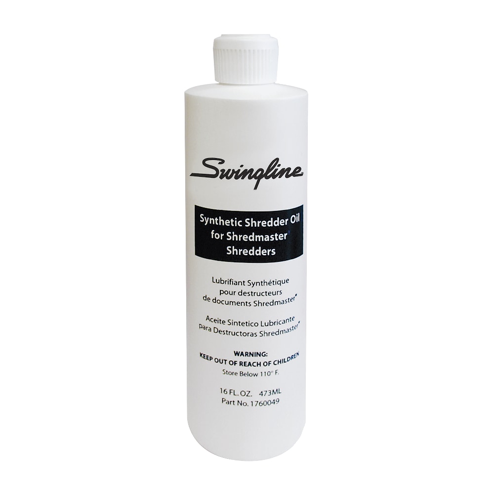 Swingline Shredder Oil, 16 Oz. (Min Order Qty 2) MPN:1760049