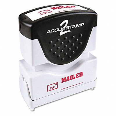 Stamp Red Mailed 1-5/8 x1/2 MPN:035586