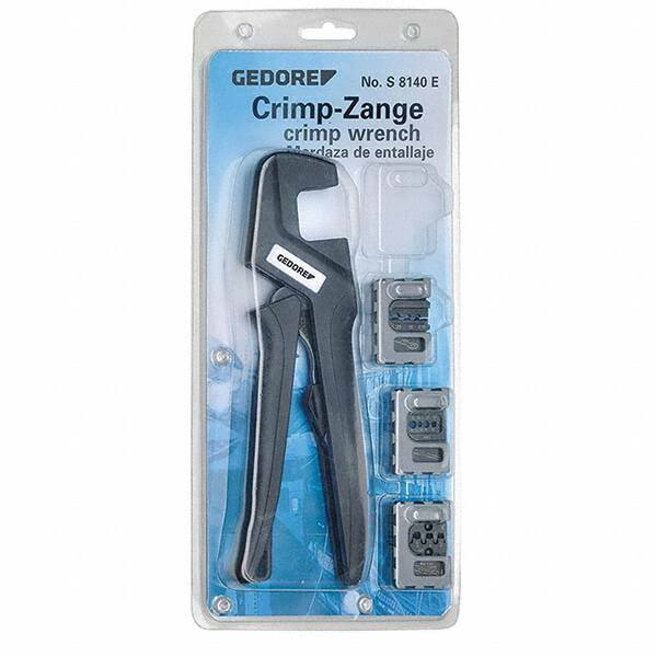Crimpers, Crimper Type: Terminal , Capacity: 26-10 AWG , Handle Material: Plastic Coated , Features: Connector Crimper , Style: Non-Insulated Terminals  MPN:1830910