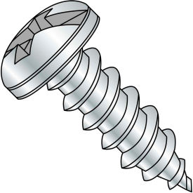12-11X1 Combination (slot/phil) Pan Head Self Tapping Screw Type A Full Thread Zinc Bake 4000 pcs 1216ACP