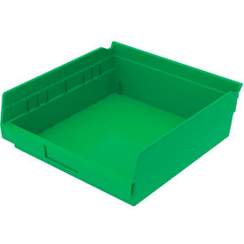 GoVets™ Plastic Nesting Storage Shelf Bin 11-1/8