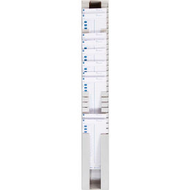 25 Capacity Adjustable Time Card Rack 400-3