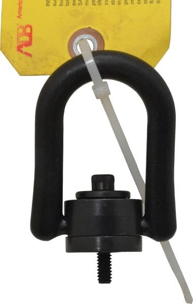 Center Pull Hoist Ring: Screw-On, 550 lb Working Load Limit MPN:33112