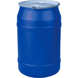 Eagle® Lab Pack Open Head Poly Drum Metal Lever Lock 55 Gallon Cap. 2 x 2
