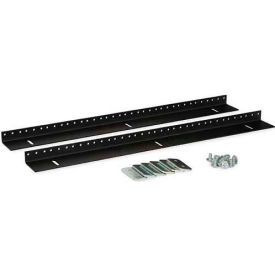 Kendall Howard™ 12U Wall Mount Vertical Rail Kit - 10-32 Tapped 3150-3-002-12