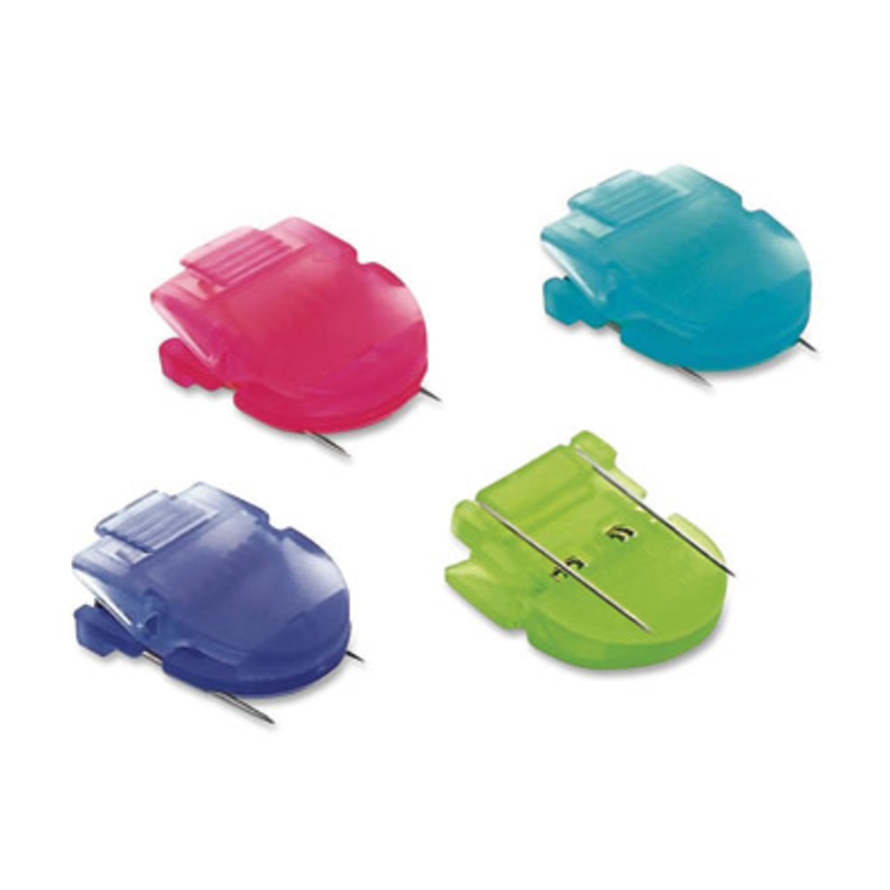 Advantus Panel Wall Clips, Box Of 4, Assorted Colors (Min Order Qty 20) MPN:75306