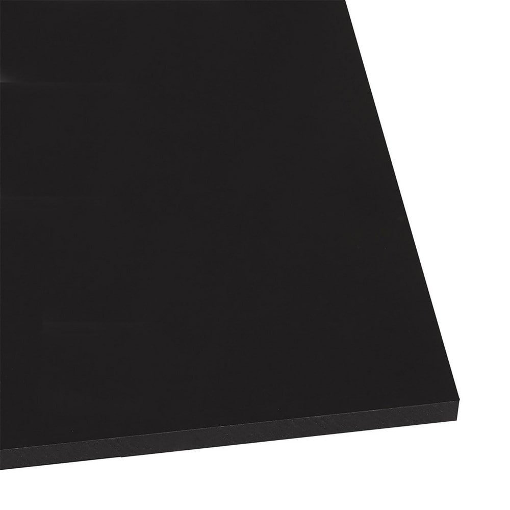 Plastic Sheets, Material: HDPE , Thickness (Inch): 3/4 , Width (Inch): 12 , Color: Black , Hardness: Shore 60D  MPN:SMARBK.750X12.0