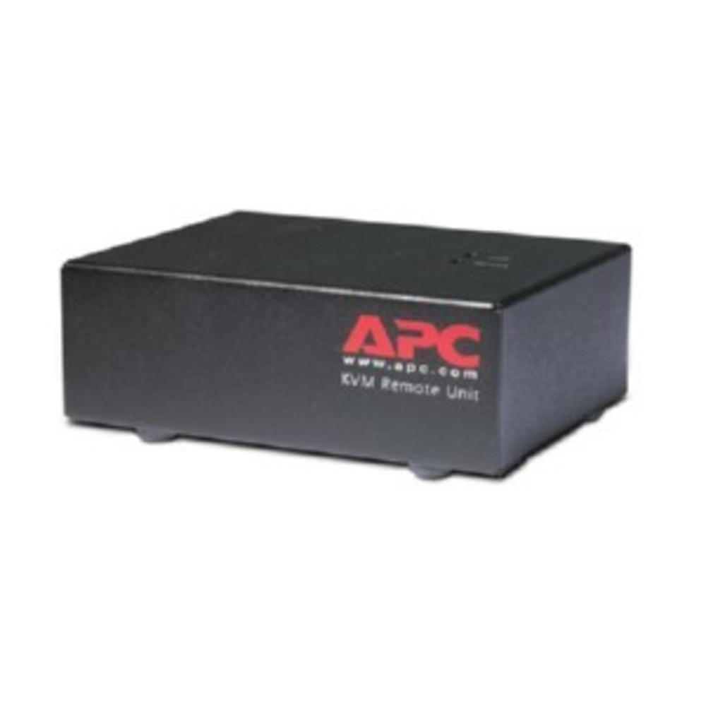 APC AP5203 KVM Console Extender - 500 ft Range - SVGA - 1284 x 1024 Maximum Video Resolution - 1 x Network (RJ-45) - 2 x PS/2 Port - 1 x VGA - 9 V DC Input Voltage - Rail Mountable MPN:AP5203