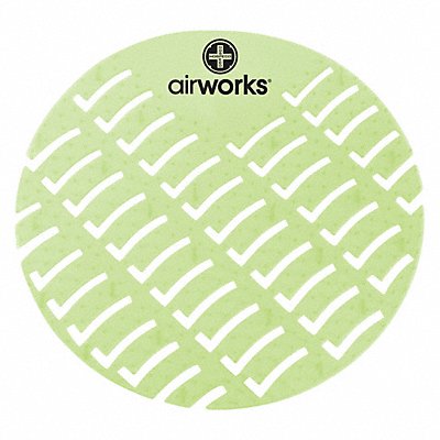 UrinalScreen Round Green HerbalMint PK60 MPN:AWUS002