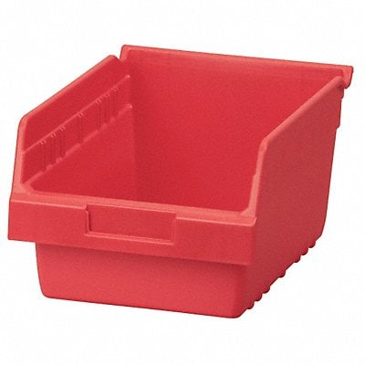 D5434 Shelf Bin Red Plastic 6 in MPN:30080RED