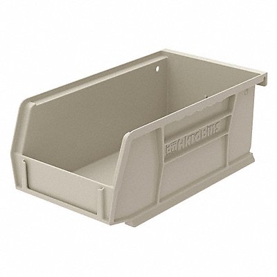 F8647 Hang and Stack Bin Stone Plastic 3 in MPN:30220STONE