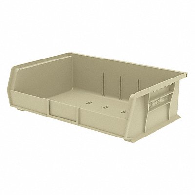 F8695 Hang and Stack Bin Stone Plastic 5 in MPN:30255STONE