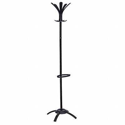 Coat Stand Black 5 Hook MPN:ABAPMCLEON