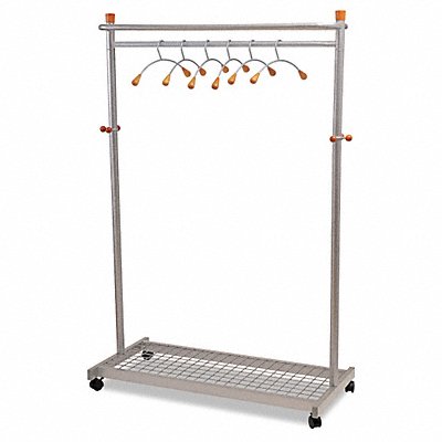 Garment Rack 72 x 22 In Gray MPN:ABAPMLUX6