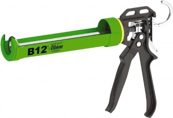 Half Barrel Manual Caulk & Adhesive Applicator: 10 oz MPN:B12