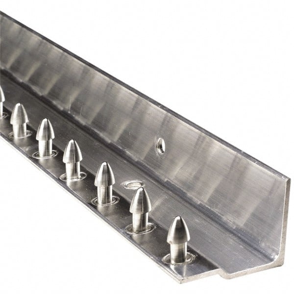 2Ft. Long Aluminum Boltless Dock Strip Door Mounting Hardware MPN:477382